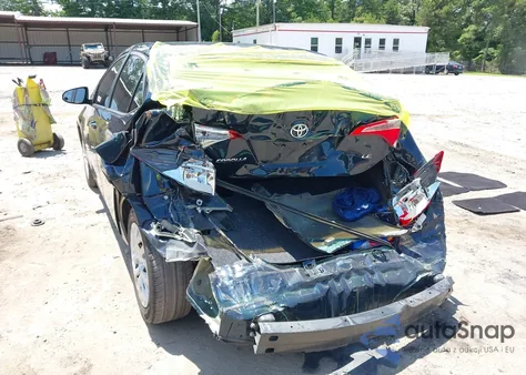 2018 Toyota Corolla Le из США, поврежденный, VIN 5YFBURHE3JP808397